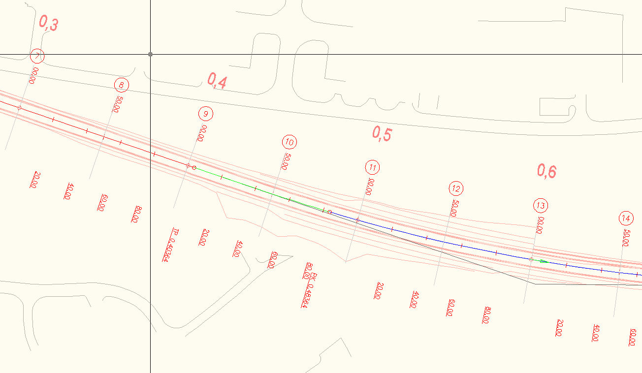 Vykreslené stopy