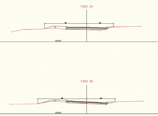 Stavební úpravy silnice II/435, úsek Charváty – Drahlov, LINEPLAN s.r.o.