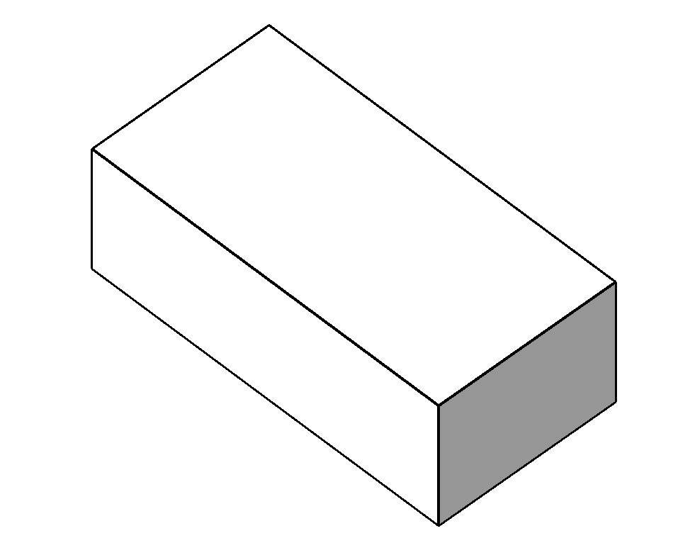 3D schema - hrubý detail